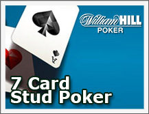 7 Card Stud Poker bei William Hill Poker finden